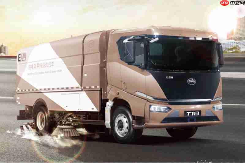 “绿色”方阵,比亚迪纯电动环卫车护航九三阅兵