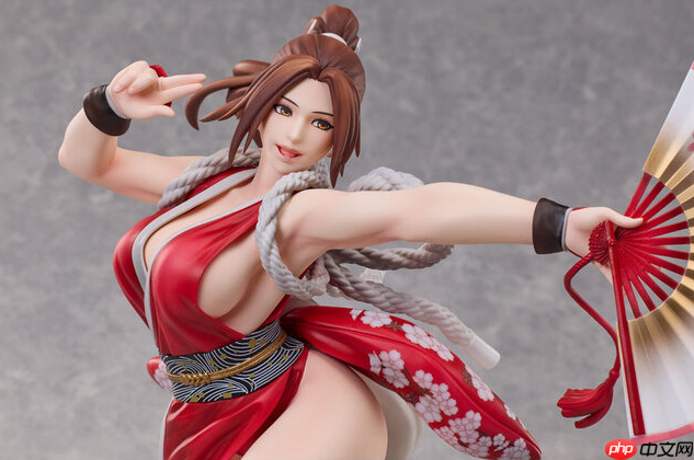 饿狼传说不知火舞全新高端雕像，传统清凉装魅力性感无双展示