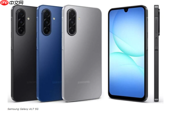 三星F17 5G规格揭晓，搭载Exynos 1330处理器与6.7英寸OLED屏幕亮相