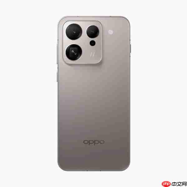 OPPO Find X9外观超前瞻!采用左上角矩阵模组设计