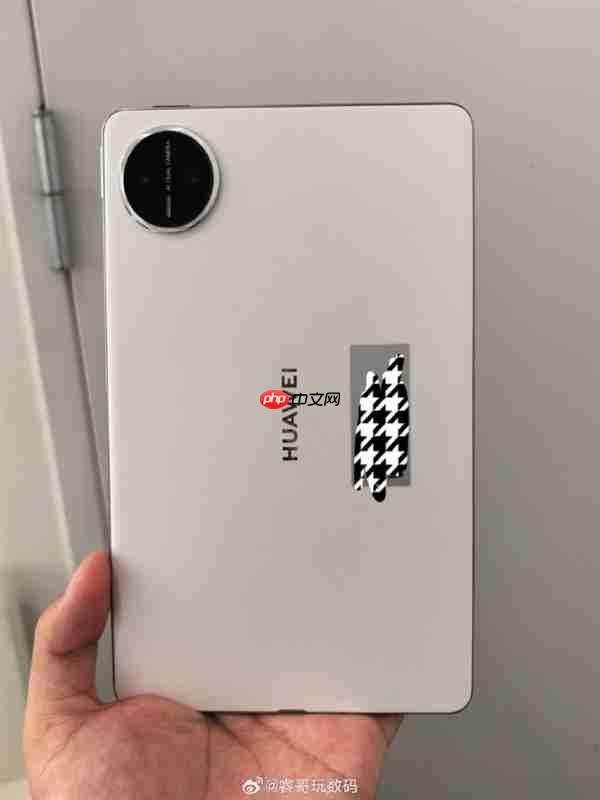 8.8英寸超窄挖孔屏 一手可握!华为MatePad Mini真机亮相:全系支持插卡