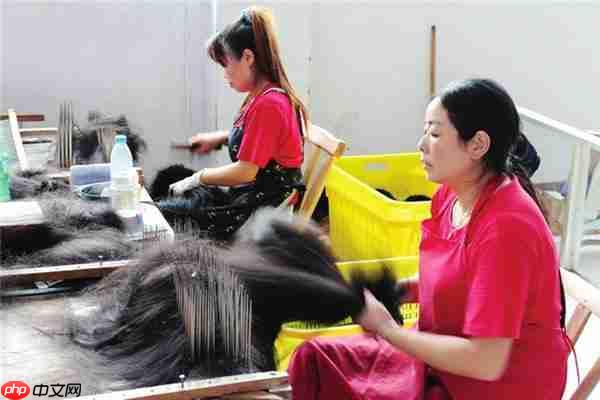 单场直播卖出2万英镑 英国正在流行许昌假发