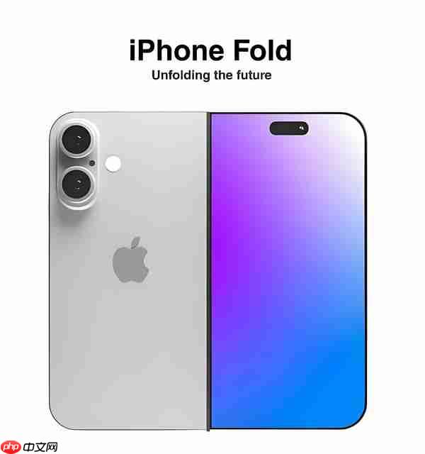 苹果首款折叠iPhone细节揭秘:钛金属机身+无折痕屏幕