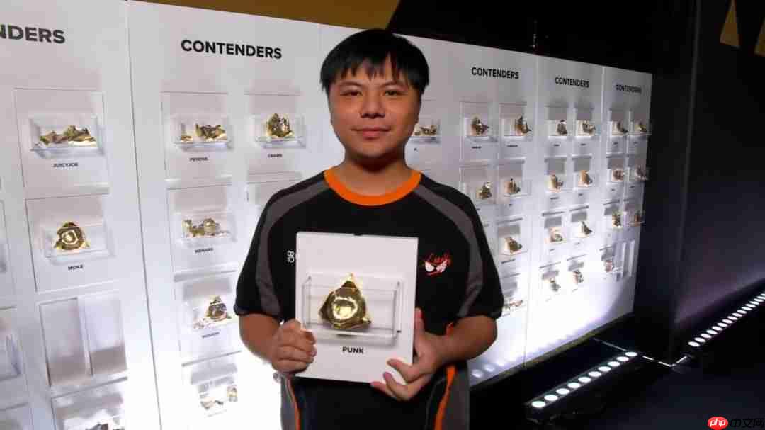 小孩选punk当奖杯底座 赛后专访坦言