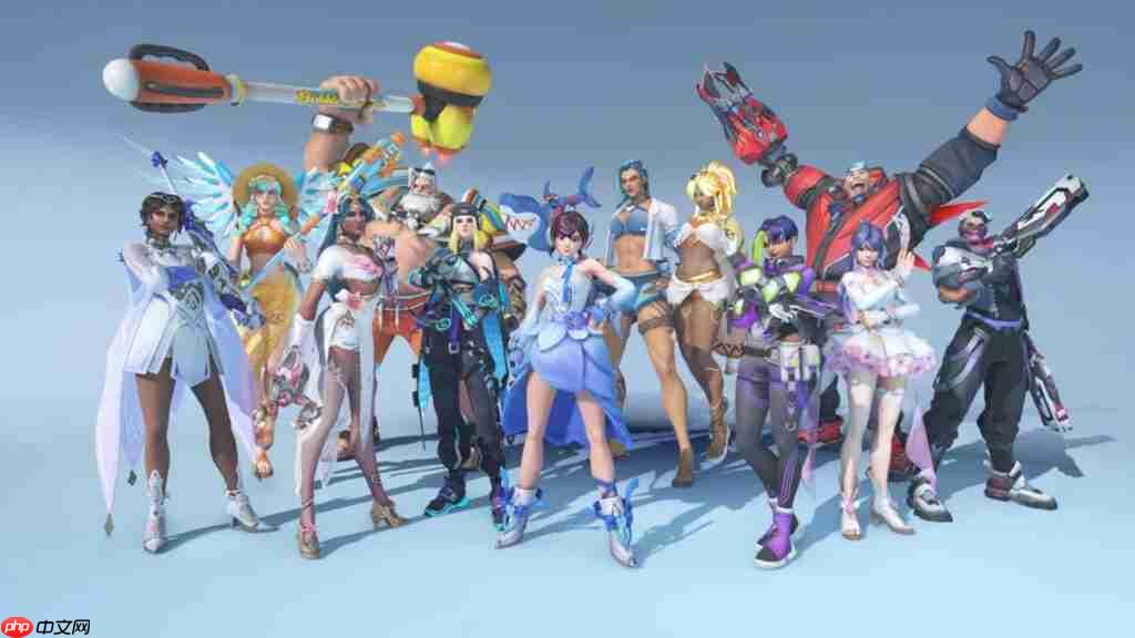 守望先锋218赛季通行证皮肤清凉服装亮相大放送！