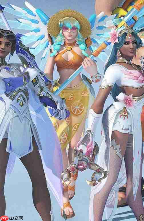 清凉服装大放送!《守望先锋2》18赛季通行证皮肤亮相