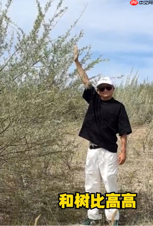 网友内蒙偶遇马云晒合照:谦逊有礼 酒量也不错