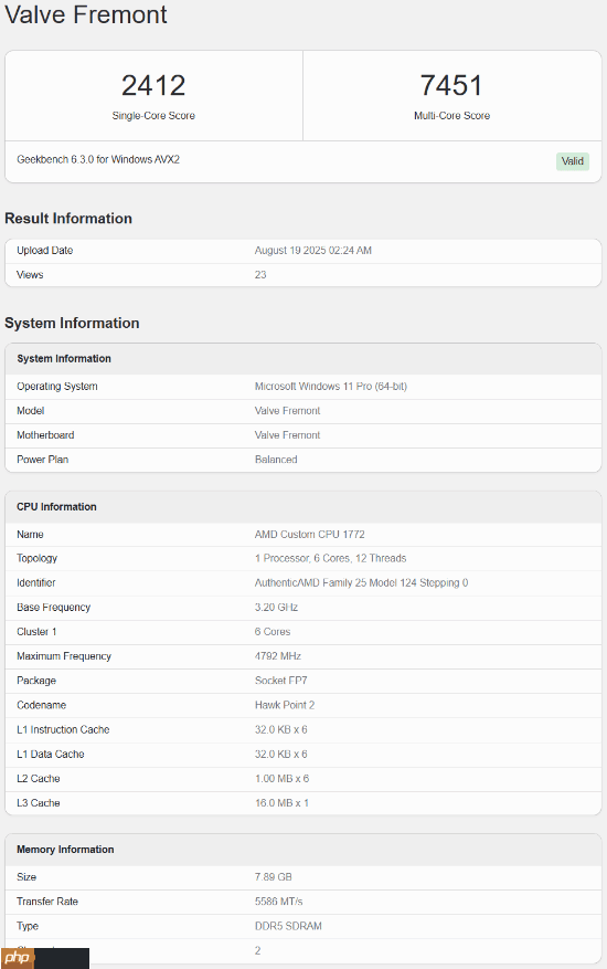 Valve新主机性能大曝光，超越Steam Deck的显著提升