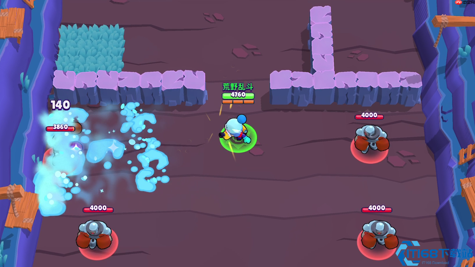 荒野乱斗格尔大师课:冰雪弹幕掌控全攻略