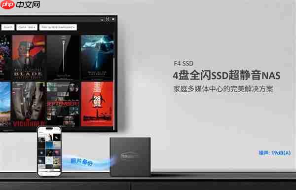 铁威马引领F4 SSD全闪存NAS，成为数据新宠