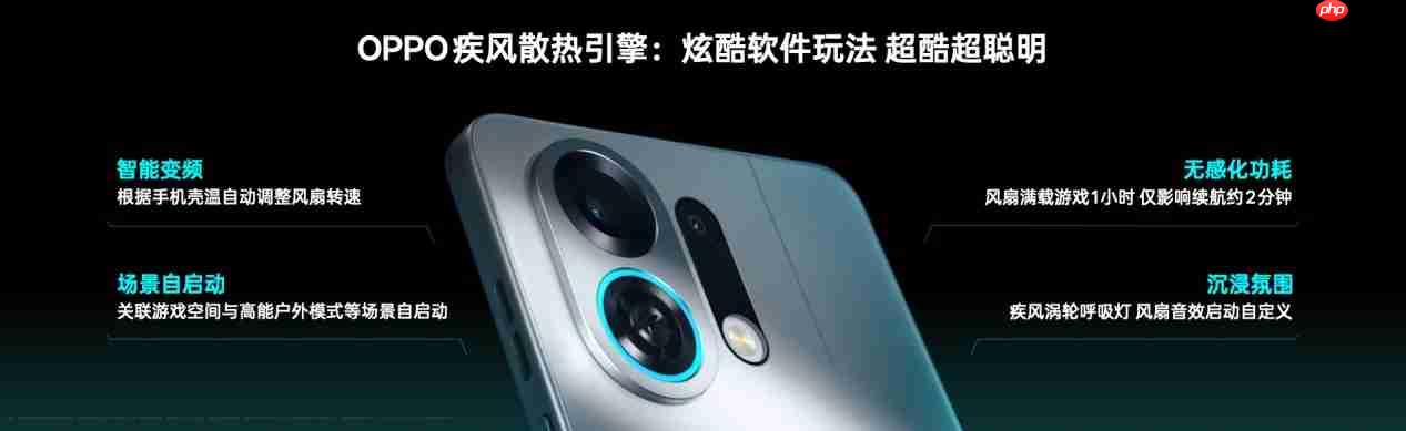 OPPO发布疾风散热引擎,打造史上最强手机风冷散热体验!