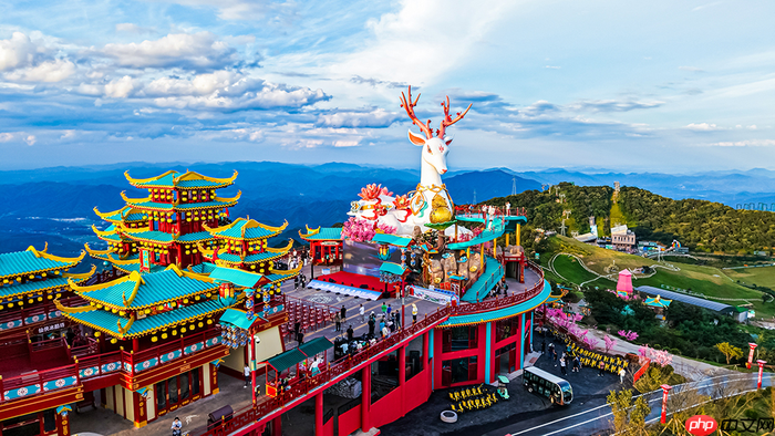 云上草原三期核心项目揭开神秘面纱，沿“最美云上天路”畅游仙侠镇