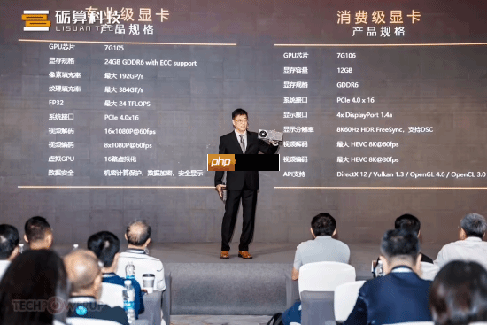 国产首款6nm显卡亮相:发布会现场演示《黑神话》