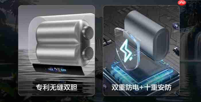 海信玲珑UDUltra电热水器：超短机身+1.5吨大水量，小户型浴室扩容秘籍