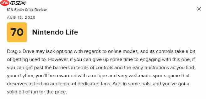 均分63！NS2“轮椅篮球”游戏《Drag x Drive》评分解禁