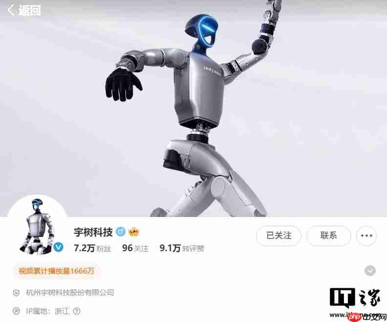 宇树科技:1 到 3 年内机器人或许可以去流水线上打螺丝