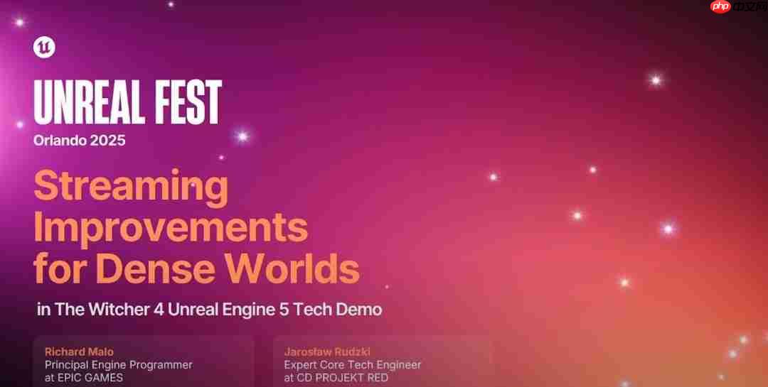 CDPR详解《巫师4》技术演示：新技术提升游戏性能！