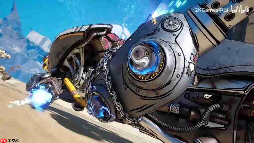 《无主之地4》锻造骑士亚蒙演示 猛男千钧一击