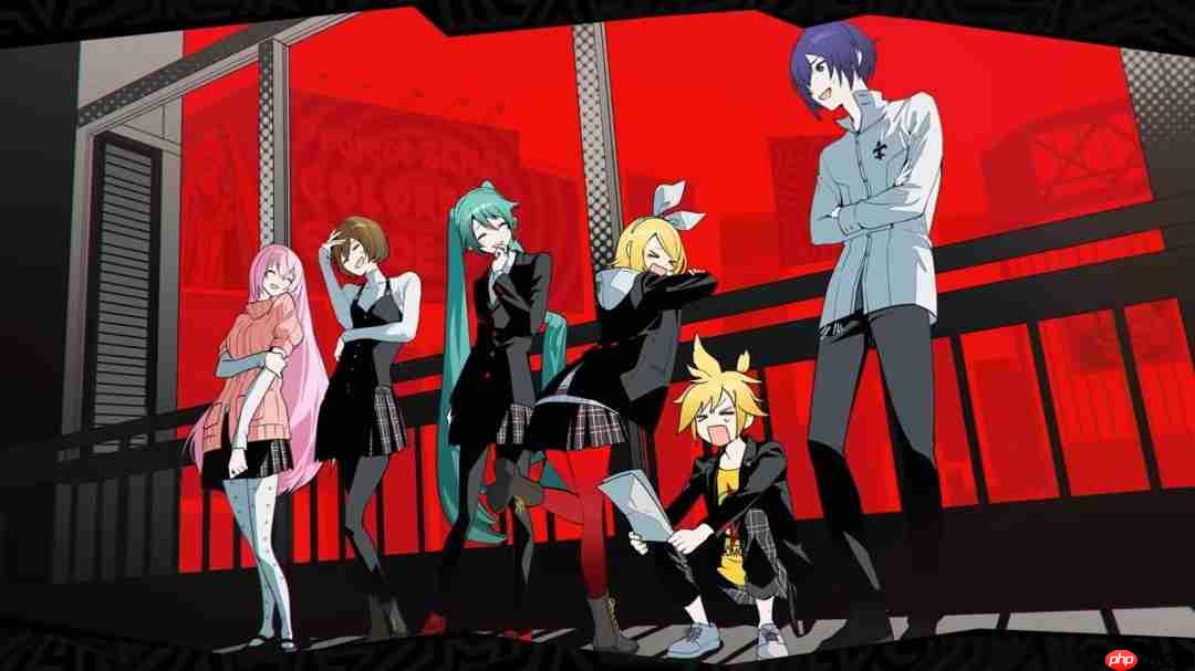 《初音未来:缤纷舞台》X《女神异闻录5:皇家版》联动 全新美图&MV欣赏!