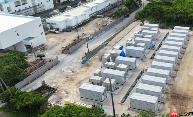 中国技术出海：日本离岛最大储能电站投运，采用国轩高科液冷储能系统