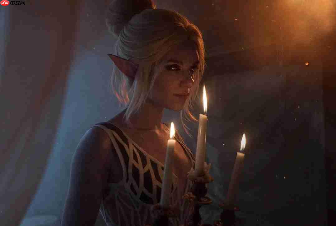 《博德之门3》明萨拉COS：精致度堪比游戏截图