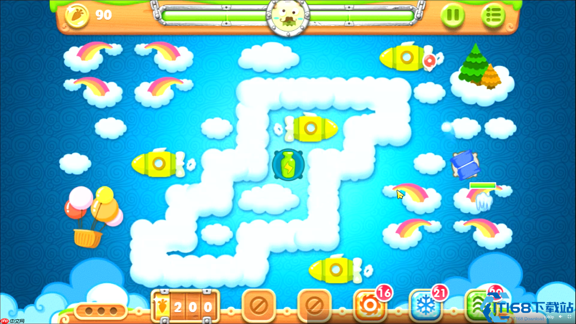 保卫萝卜59关瓶子任务终极挑战:压血线抢人头必备秘籍