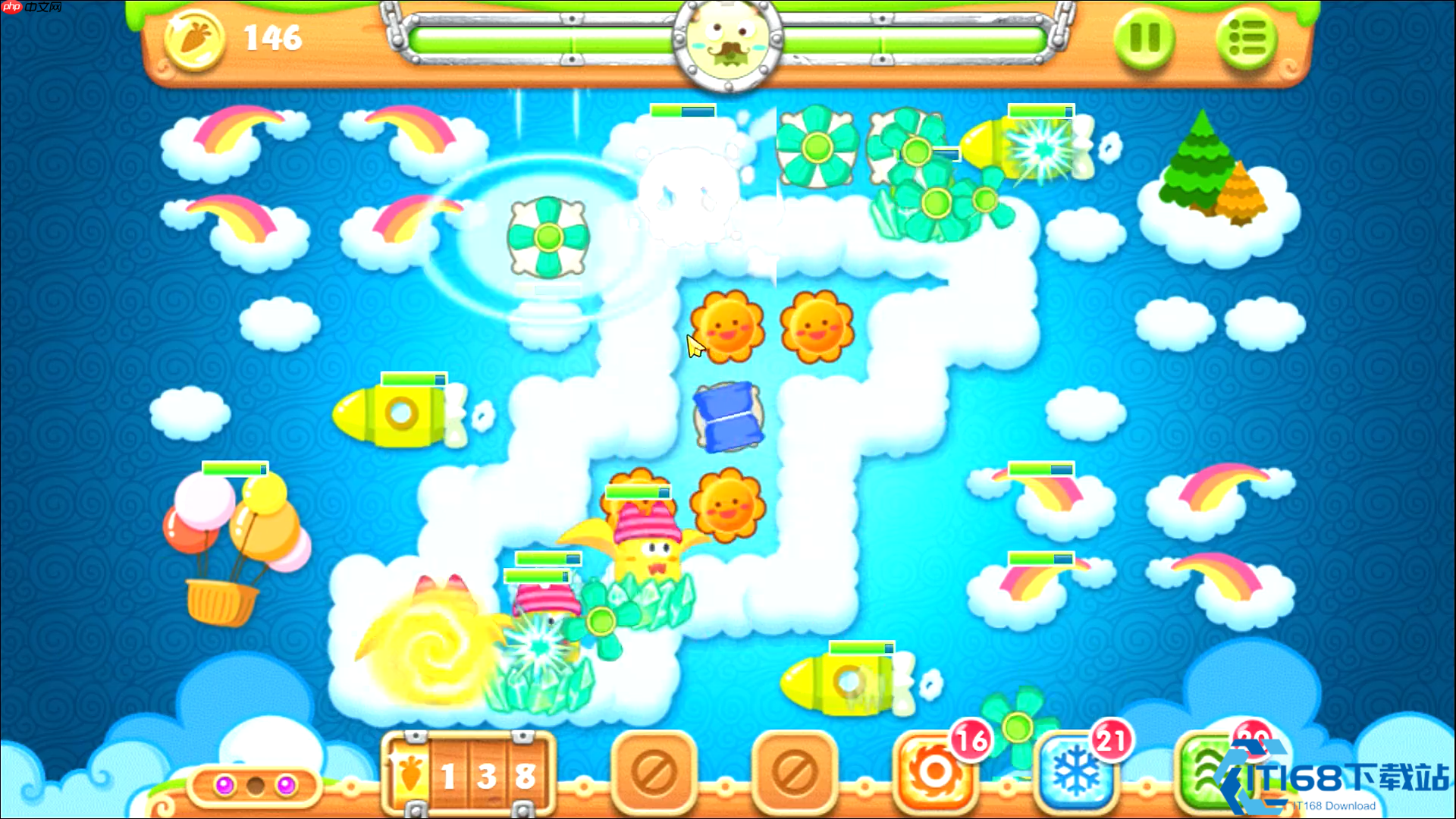 保卫萝卜59关瓶子任务终极挑战:压血线抢人头必备秘籍