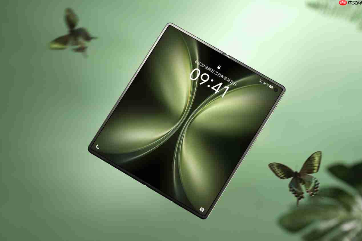 刷新全球大折叠手机的最轻纪录!vivo X Fold5更轻、更薄、更强!