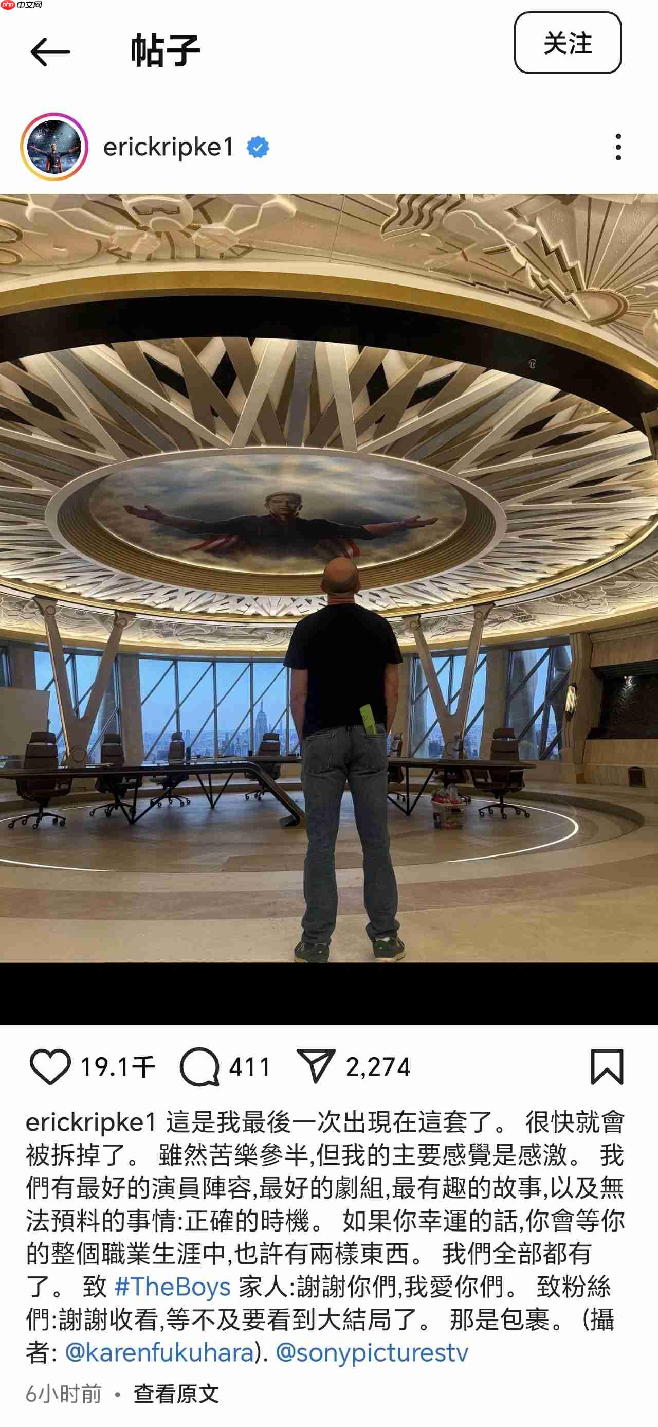 亚马逊《黑袍纠察队》主创宣布本剧最终季杀青,预计 2026 年播出