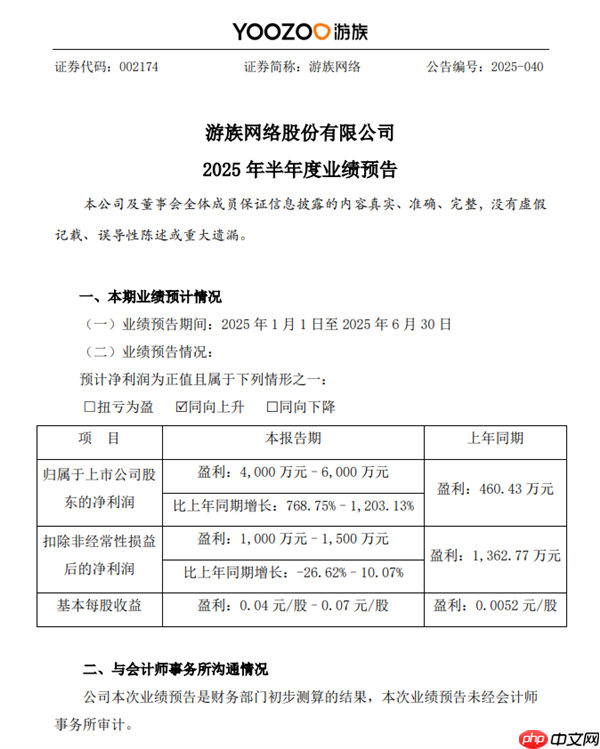 全球化卡牌+战略成了 游族网络:上半年净利暴增最高12倍