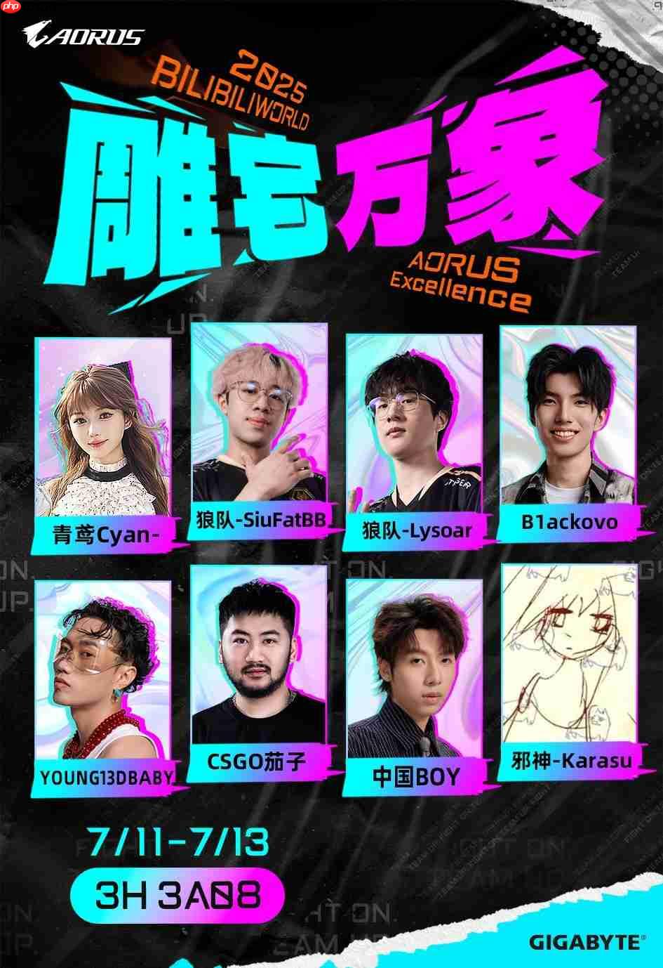 BW2025狂欢盛典,技嘉AORUS展台玩法终极揭秘