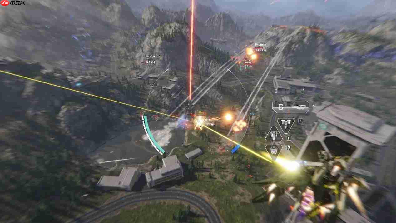 华硕RTX50系显卡高帧畅玩机甲对战游戏《解限机》