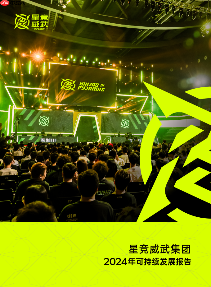 星竞威武集团发布首份可持续发展报告