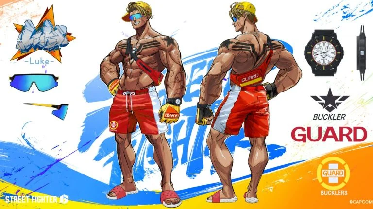 《街头霸王6》泳装造型8月5日上线！嘉米春丽经典复刻！