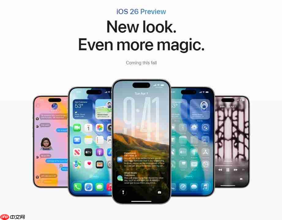 苹果WWDC25新系统适配机型名单:你的设备还能升级吗?