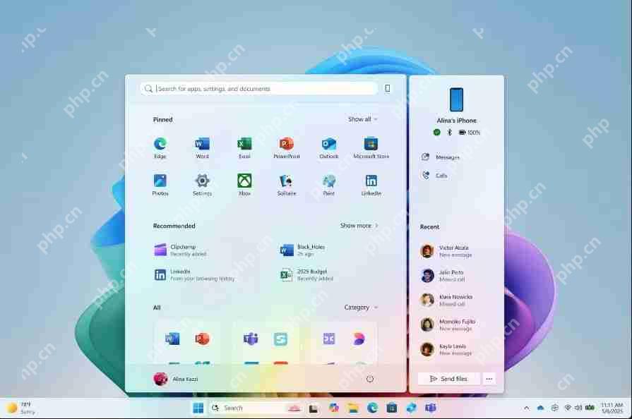 Win11大更新!全新开始菜单! 记事本加入AI功能!