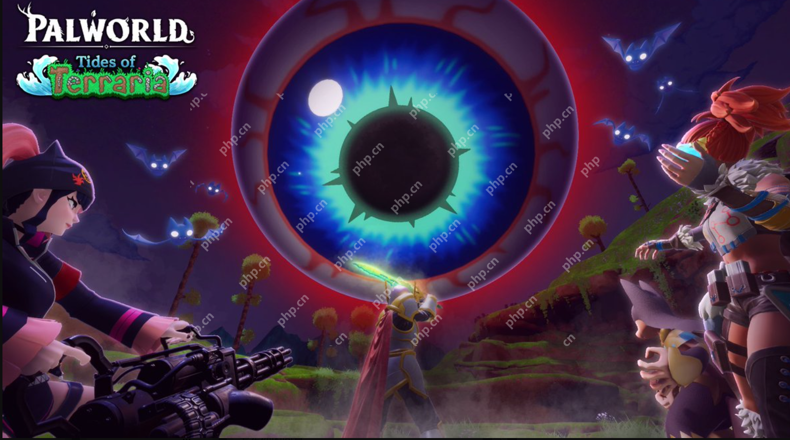 《幻兽帕鲁》×《泰拉瑞亚》联动特别版本「潮起泰拉瑞亚」夏季上线