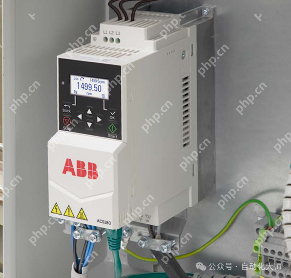 ABB变频器ACS180多段速控制实例