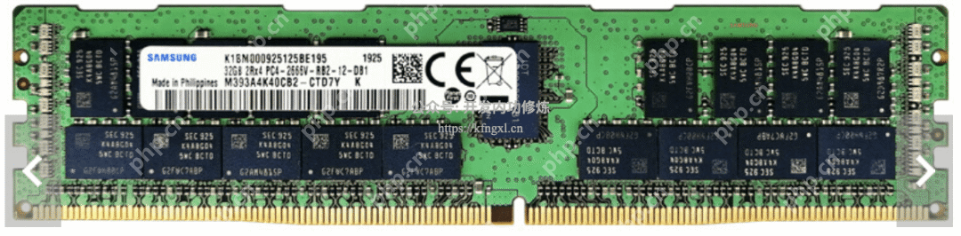 为什么服务器内存硬件上的黑色颗粒这么多?