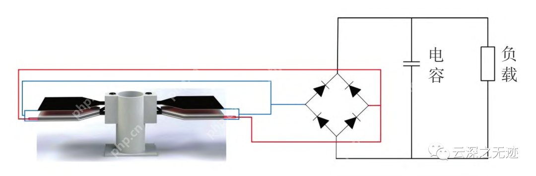 纳米摩擦发电机-单电极模式调理电路