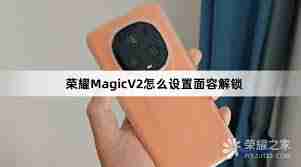 荣耀MagicVs3怎么设置面容解锁_荣耀MagicVs3面容解锁设置教程