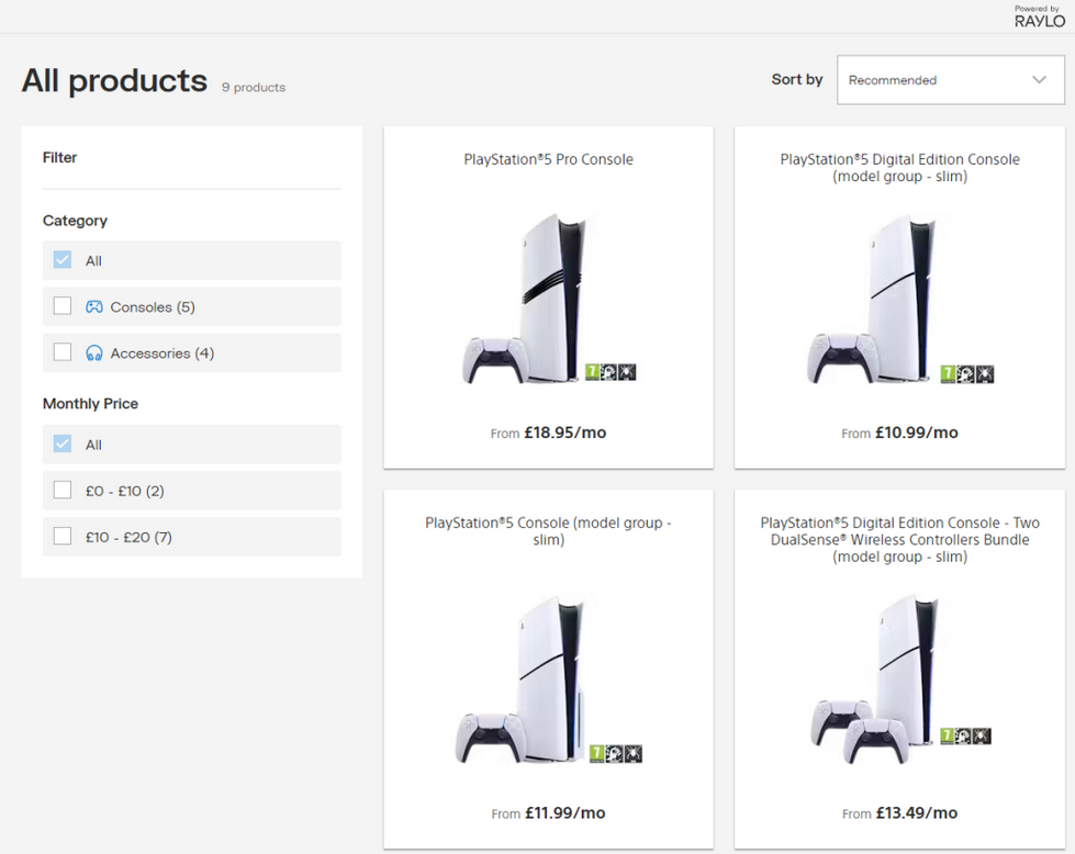 索尼推出PS5租赁计划:Flex,为玩家提供更多选择