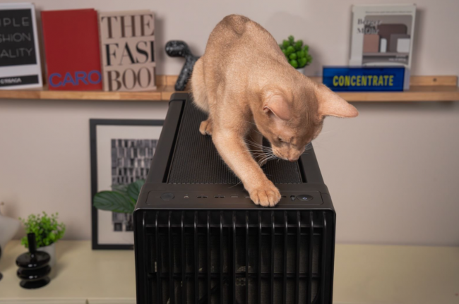 防喵星人误触就选华硕机箱,游戏创作安心无忧