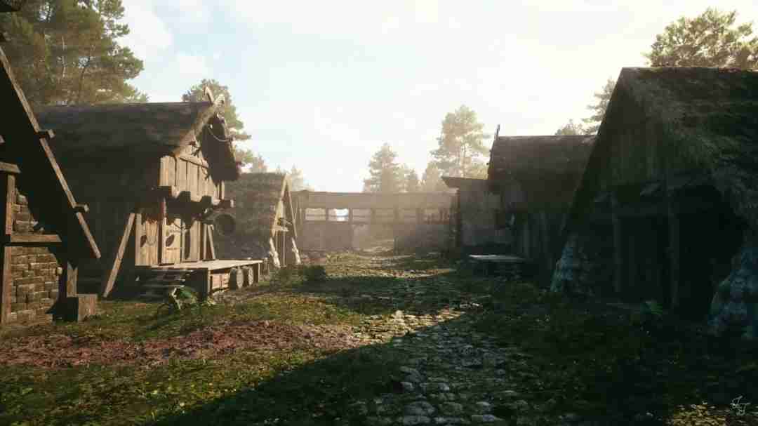 重现经典之美:虚幻5引擎下的上古卷轴5河木镇