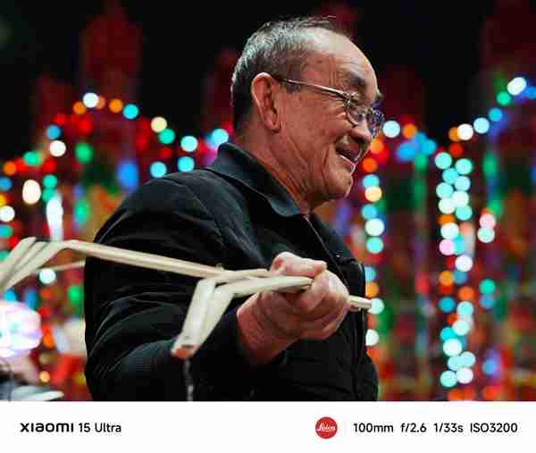 雷军晒小米15 Ultra样张:夜景人像封神