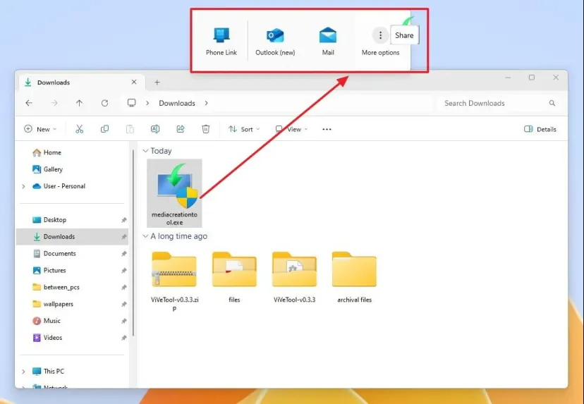微软Win11开始菜单迎来优化!全新分享功能上线