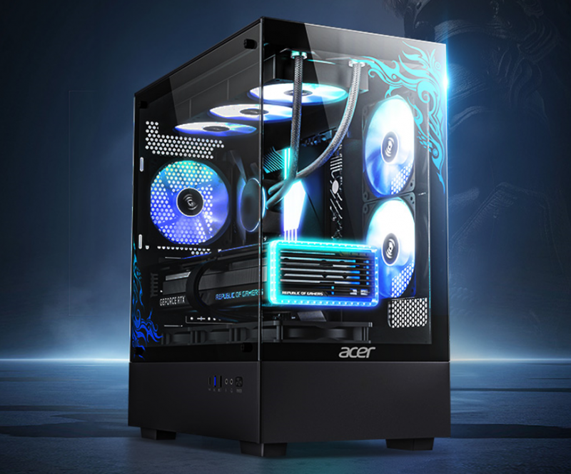 智算极速·稳驭未来!宏碁暗影骑士·焕RTX5080游戏台机抢先开售!