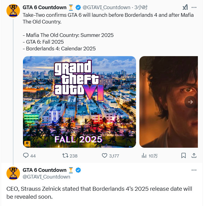 GTA62025年秋季发售:Take-Two确认时间表与市场期待