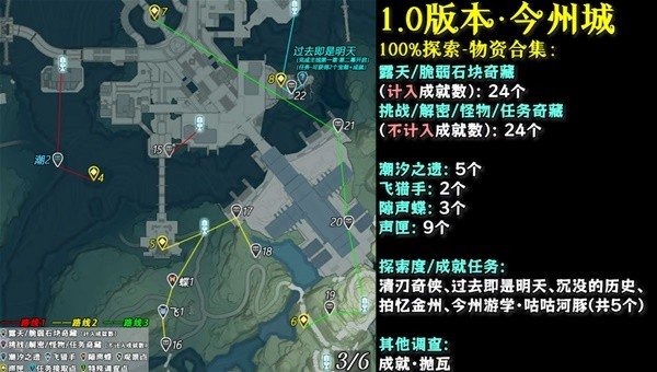 《鸣潮》1.0今州城探索线路详细分享