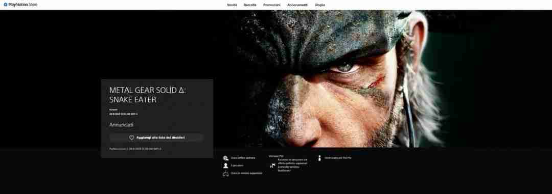 合金装备3:重制版公布发售日期,新预告片揭示更多细节